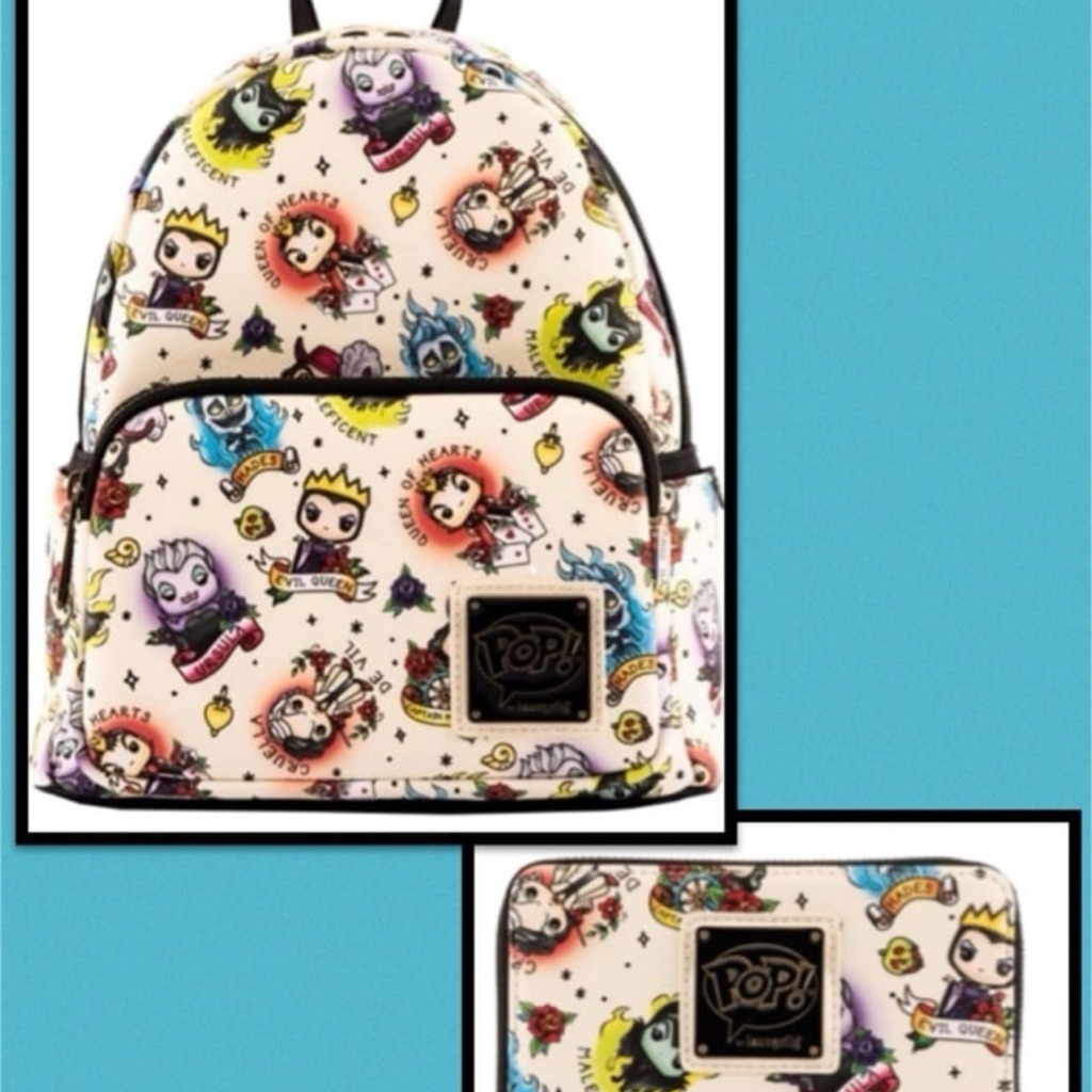 Funko Pop! By Loungefly Disney Villains Tattoo Set